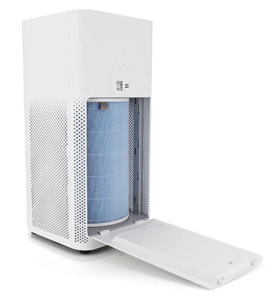 Mi Air Purifier 2S open with filter visible