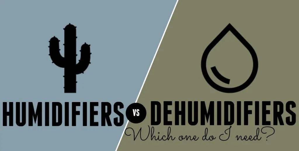 humidifiers vs dehumidifiers vs purifiers