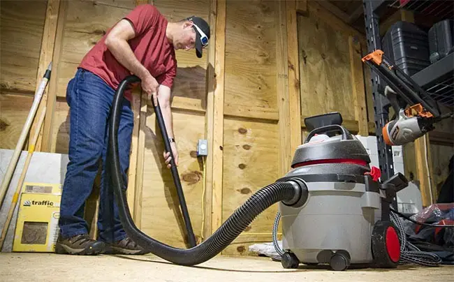 The ideal small shop vac