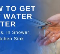 How to Get Hot Water Faster/Instantly From A Tankless Water Heater