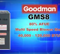Goodman GMS8 furnace troubleshooting