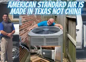 Who Manufactures American Standard Air Conditioners and Furnaces