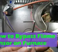How to Bypass the Flame Sensor on Furnace