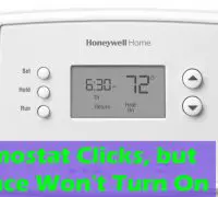 The Thermostat Clicks, but the Furnace Doesn't Turn On - What to Do